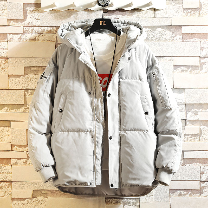 Japanese brick wall hanging photo men's cotton padded jacket cotton padded jacket fashion cotton clothing