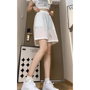 夏季宽松休闲梭织凉感短裤五分裤运动裤K8475-P16【特价】】Z图片