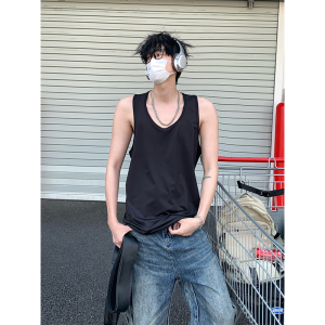 运动背心夏季凉感冰丝速干防晒男士坎肩无袖t恤B3964-P21【特价】图片