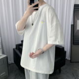 港风模休闲大码新款短袖T恤大码款号T125P19【特价】，男装T恤，电商A007