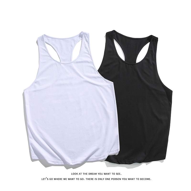 男士运动背心重磅纯棉工字无袖打底汗衫内搭B3962-P21【特价】，男装背心/马甲，电商A007