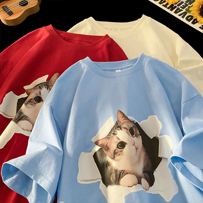 重磅240克双纱精梳棉新疆长绒棉ins半袖短袖T恤T3512-P25【特价】图片