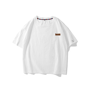 夏季短袖T恤潮流棉麻宽松半袖圆领体恤衫 T3373 P22【特价】图片