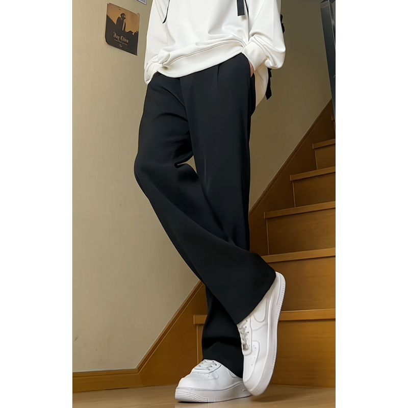 春夏韩版痞帅男高级垂坠感直筒小西裤休闲裤KK215-P36【特价】Q，男装西裤，电商A007