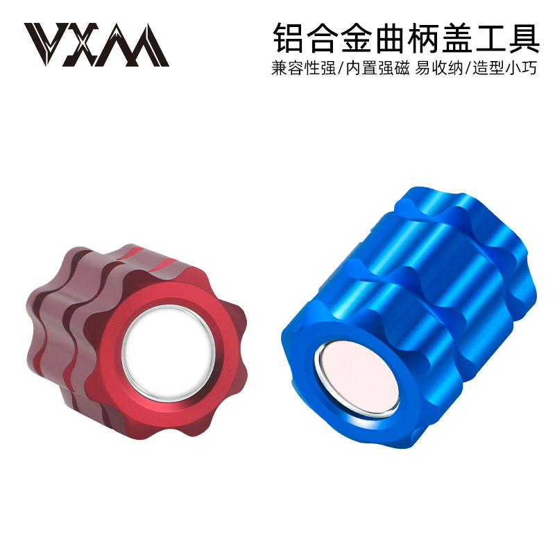 VXM 산악 도로 자전거 센터 홀 액슬 통합 크랭크셋 설치 및 제거 TORX 나사 렌치 크랭크 커버