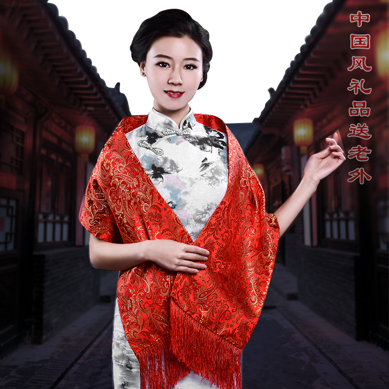 成都特色围巾礼品长款出国