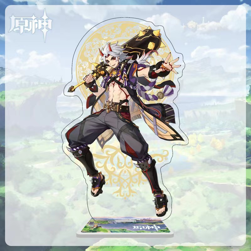 原神荒泷一斗周边立牌吧唧徽章