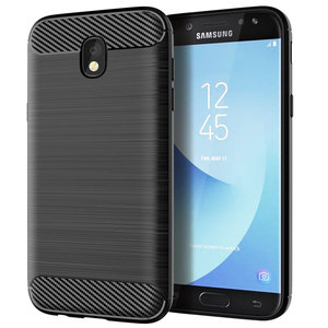 适用三星J5拉丝手机壳 Galaxy J5 Pro拉丝纤维防摔 Galaxy J2 2018手机保护套 Galaxy Jump 5G