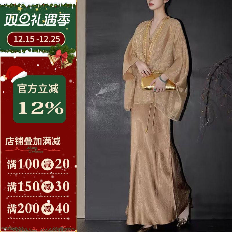 沪小鹿裁剪纸样新中式宽松上衣