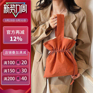 P013 百搭便携手提包抽绳包裁剪图缝纫做衣服样板 沪小鹿纸样 时尚