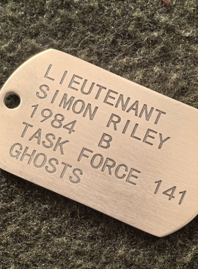 ghost狗牌身份牌周边游戏手办使命召唤项链直销质优价廉品种多