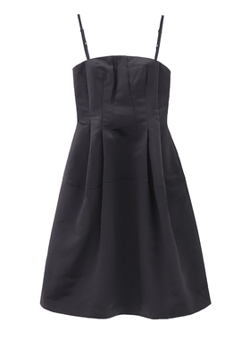 柜2399【摩系列】度假风简约吊带连衣裙RS006/山-3