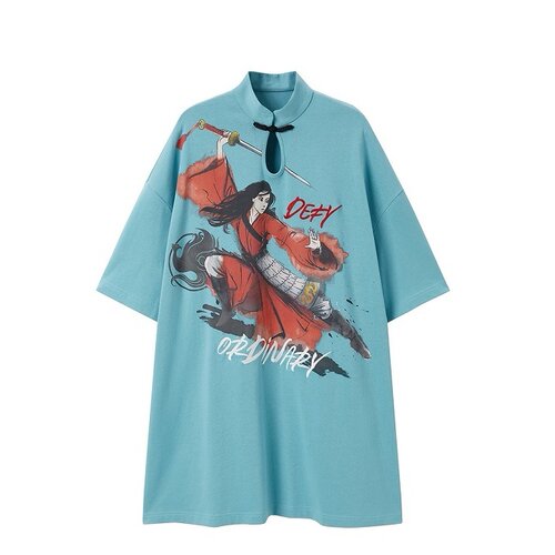 短袖通勤夏季常规动漫人物棉女