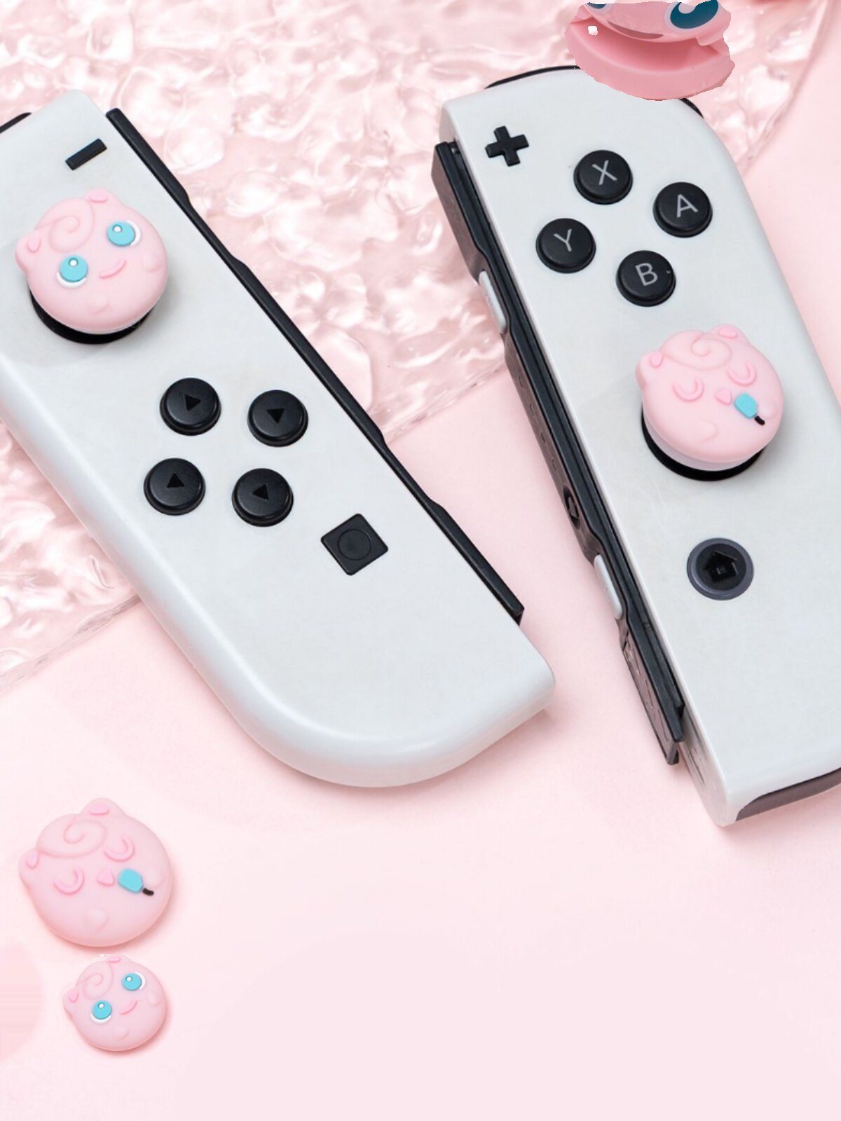 닌텐도 스위치 로커 캡 OLED 게임 콘솔 키 캡 로커 커버 NS  통통한 작은 가수