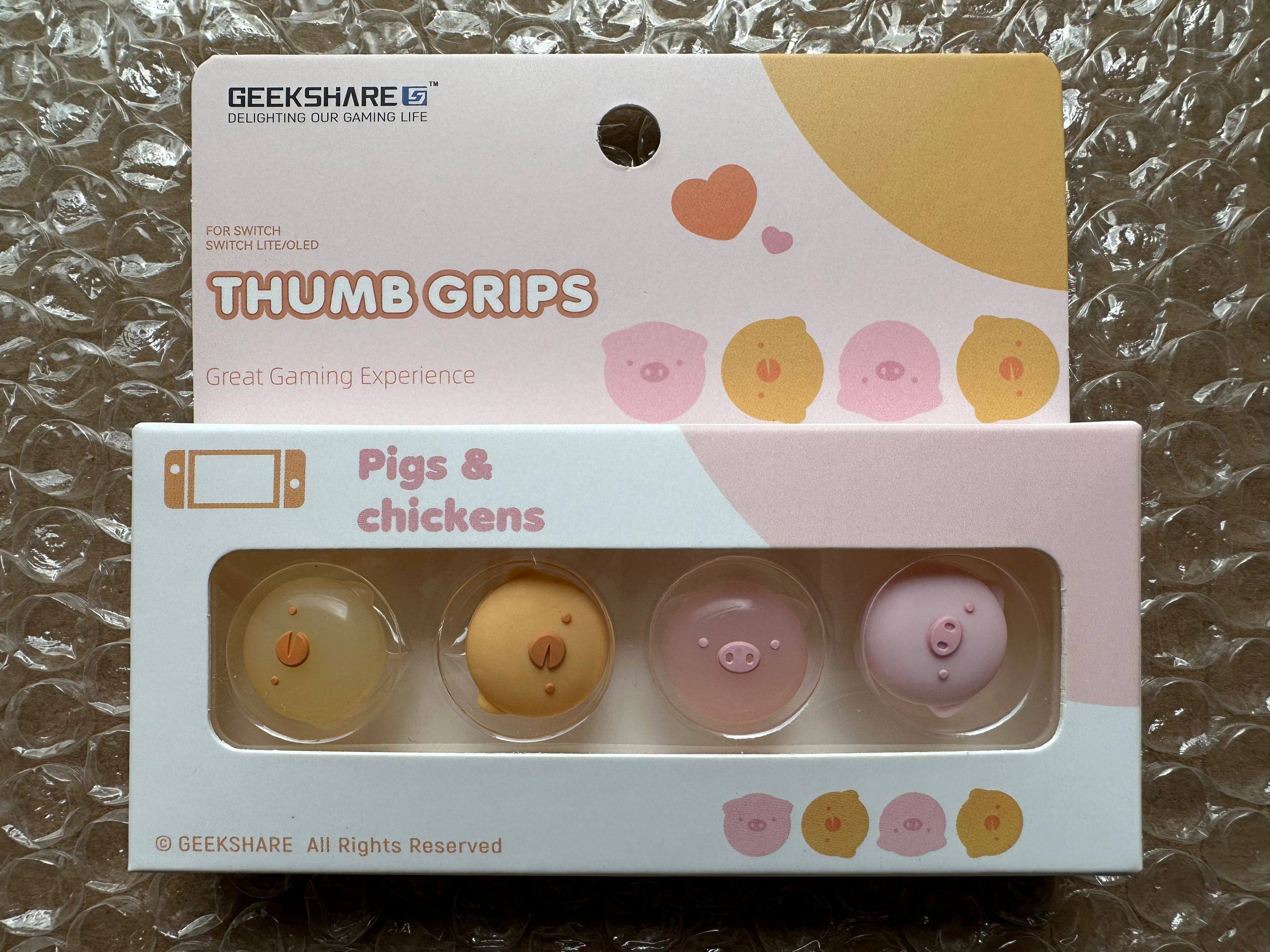 스위치 로커 캡 NS 실리콘 귀여운 돼지 버튼 캡 OLED 핸들 보호 캡 라이트 액세서리가 매우 필요합니다