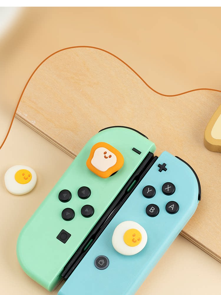 나는 정말로 닌텐도 스위치 로커 캡 NS 버튼 캡 OLED 실리콘 보호 캡 라이트 게임 콘솔 핸들 캡을 원합니다