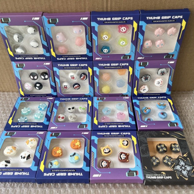 任天堂switch摇杆帽 NS oled手柄猫爪摇杆保护套lite卡通主题键帽