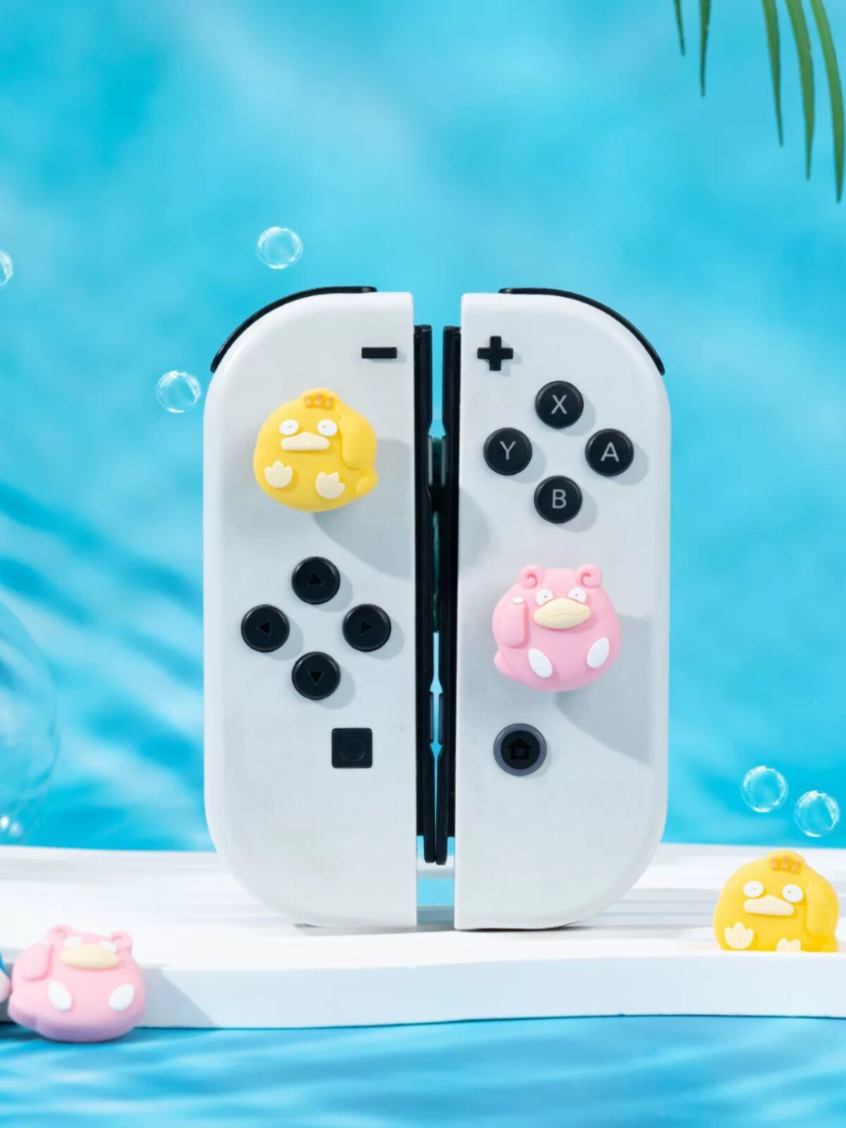 닌텐도 스위치 로커 캡 OLED 게임 콘솔 키 캡 로커 커버 NS  오리와 하마까지