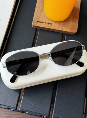 偏光椭圆形女防紫外线太阳镜