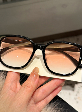 复古大框腮红偏光防紫外线墨镜女