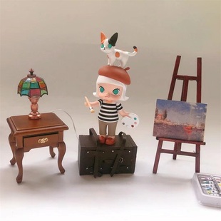 微缩食玩家具艺术迷你模型场景摆件12分ob11bjd娃屋配件dollhouse