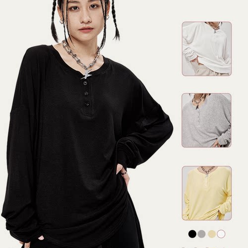 CYRM慵懒休闲潮牌爵士跳舞上衣女