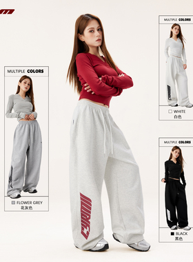 CYRM街舞潮牌跳舞爵士运动裤卫裤显瘦宽松百搭美式嘻哈kpop休闲裤