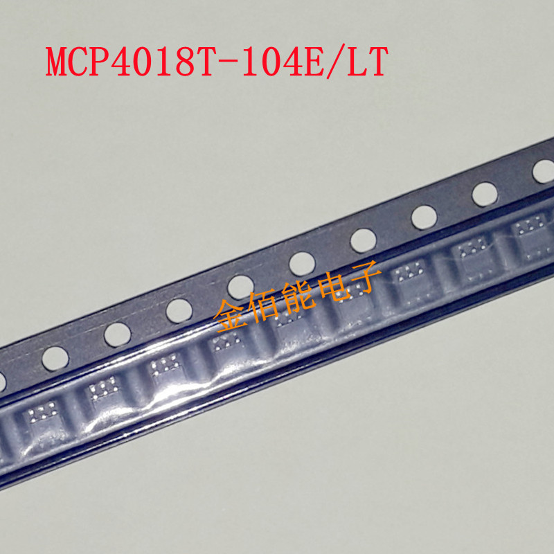 MCP4018T-104E/LT 数字电位器芯片 贴片SC-70-6 原装