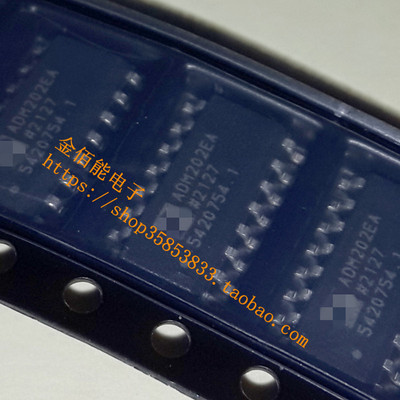 ADM202EARNZ-REEL7 RS232芯片 丝印ADM202EA 贴片SOIC-16 原装