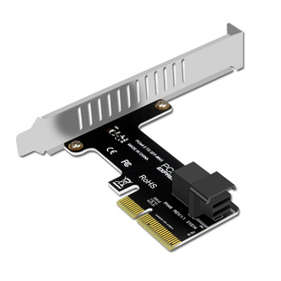 PCIE转接卡PCI-E转SFF-8643扩展卡MINISAS单口U.2服务器连接NVME