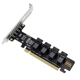 PCIE转接卡PCIE-X16转SFF-8643扩展卡NVMe协议电脑服务器转接U.2