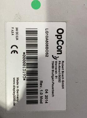 议价LG10A606BOS2 工业触控屏 OpCon MPad 自动化控制配件维修