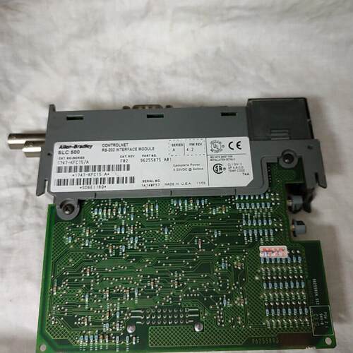 议价1747-KFC15/A SLC500 ControlNet RS-232接口模块维修