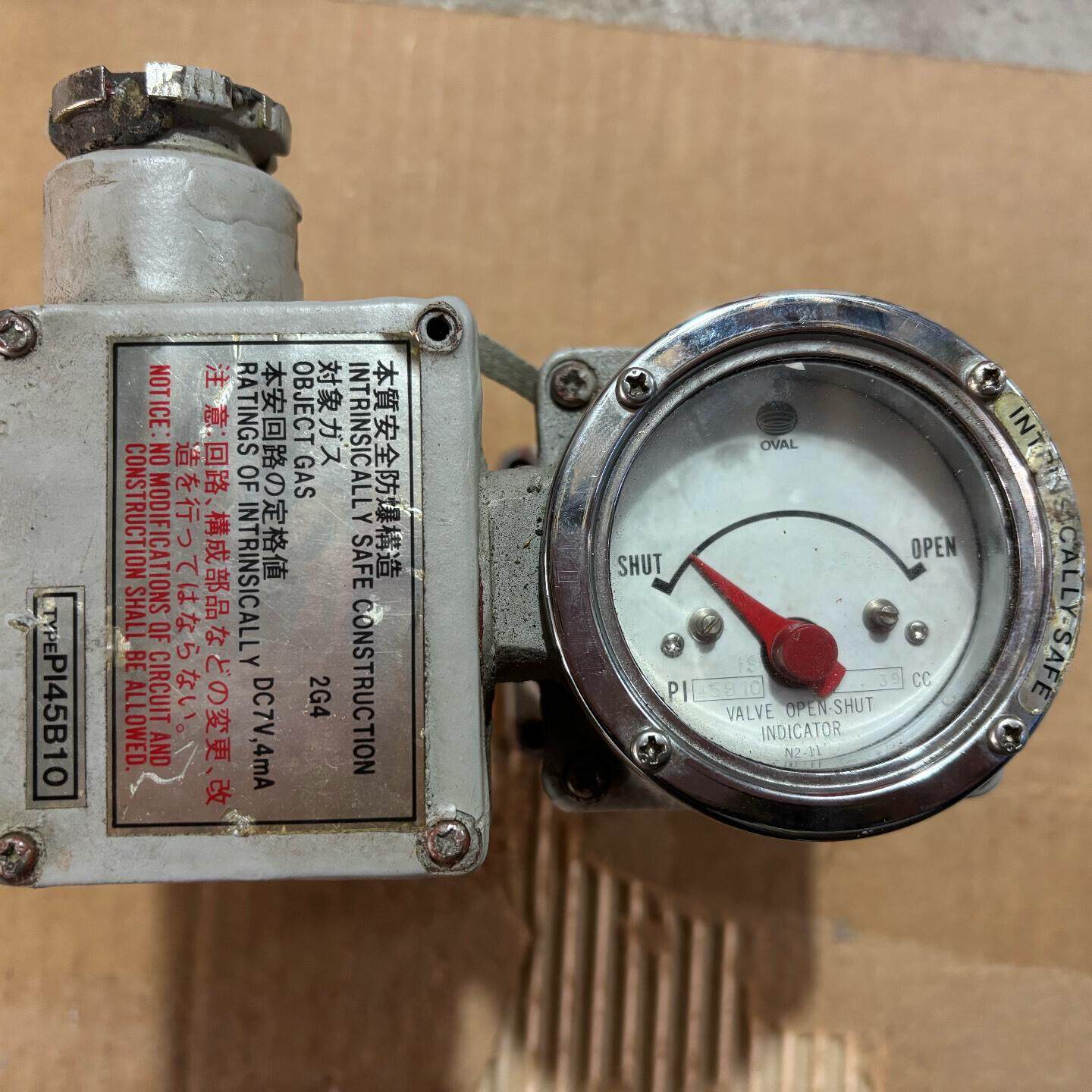 议价PI45B10 OVAL阀门开度指示器 39CC工控配件维修