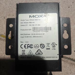 议价MGate MB3180 Modbus网关 工业串口通信联网网关维修