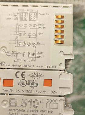 议价EL5101 PLC模块 倍福增量编码器接口工控配件维修