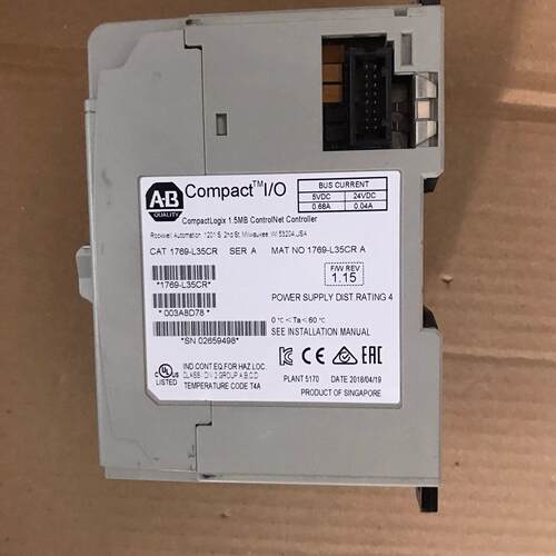 议价1769-L35CR ControlNet控制器 Compact I/O工控模块维修