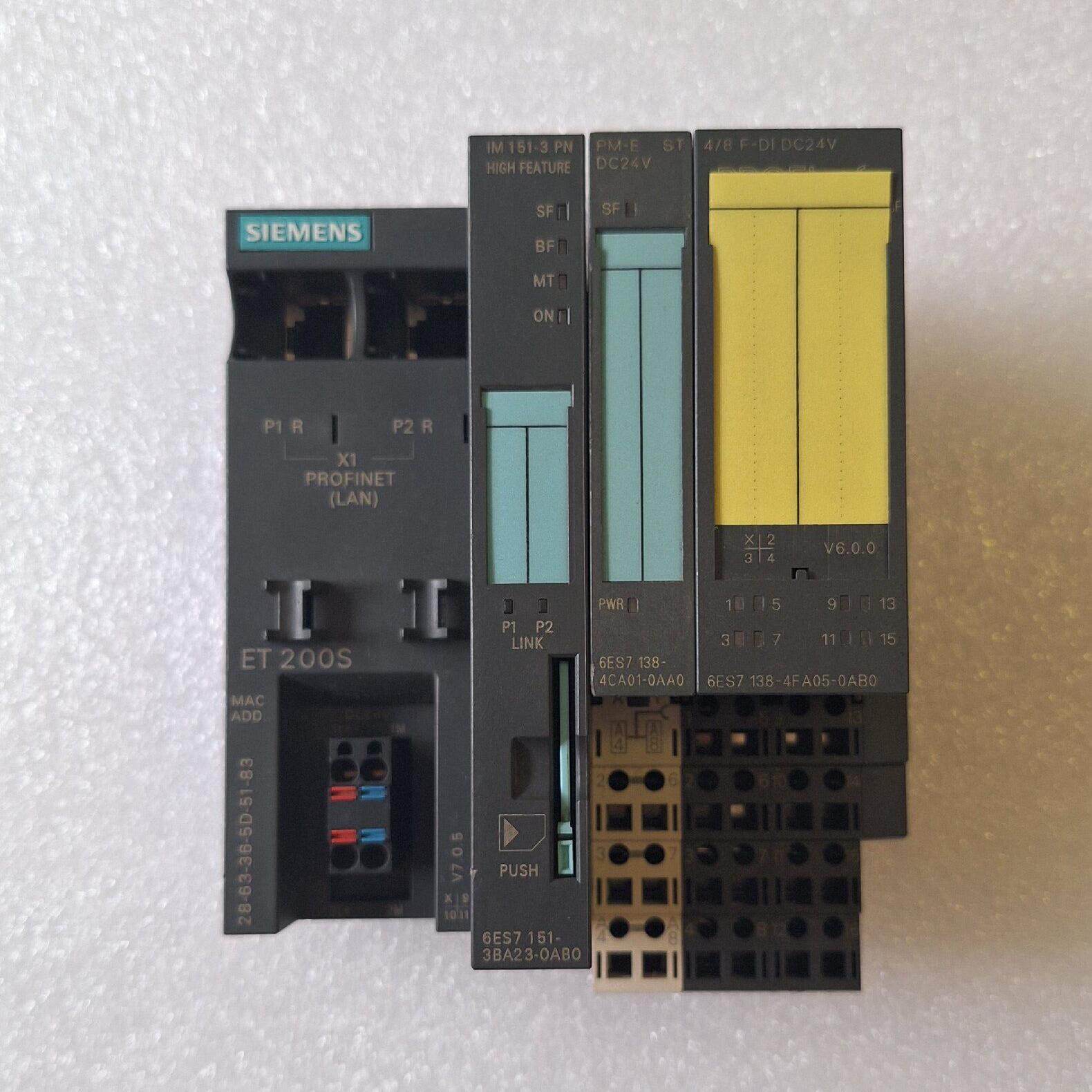 议价6ES7151-3BA23-0AB0 PLC ET200S 分布式工控接口模块维修