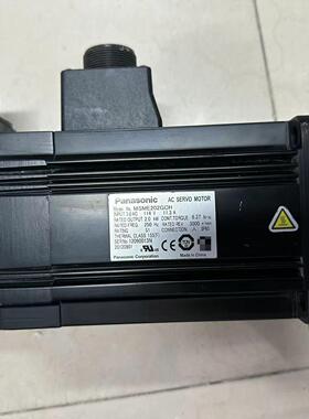 议价MSME202GCH 伺服电机 2kw带刹车 松下A5工控电机维修
