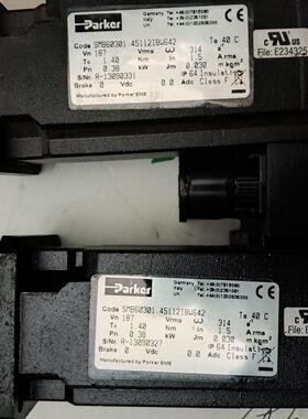 议价SMB60301 Parker伺服电机 工业工控自动化配件维修