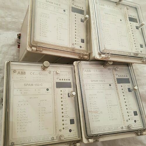 议价SPAM150C ABB综合保护继电器 工控自动化保护器件维修