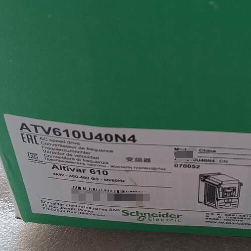议价ATV610U40N4 变频器 三相380V 4kW交流调速装置维修
