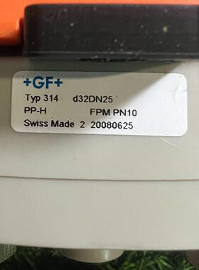 议价314 d32DN25 手动隔膜阀 PP-H FPM PN10 GF+工业阀门维修