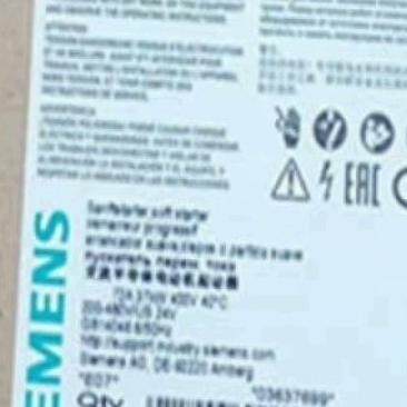 议价3RW4038-1BB04 软起动器 工控自动化控制配件维修