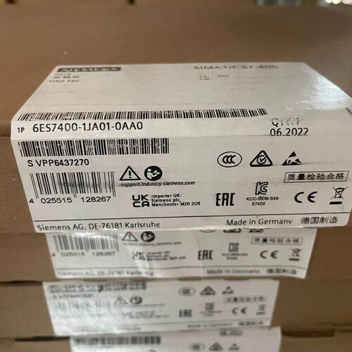 议价6ES7400-1JA01-0AA0 CPU模块 SIMATIC S7-400 工控配件维修