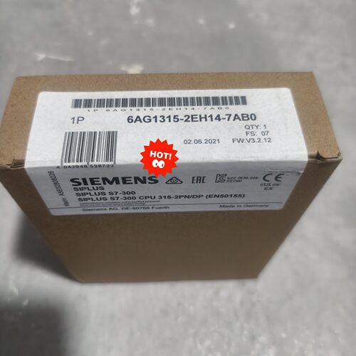 议价6AG1315-2EH14-7AB0 CPU工控模块 德国制造 顺丰包邮维修