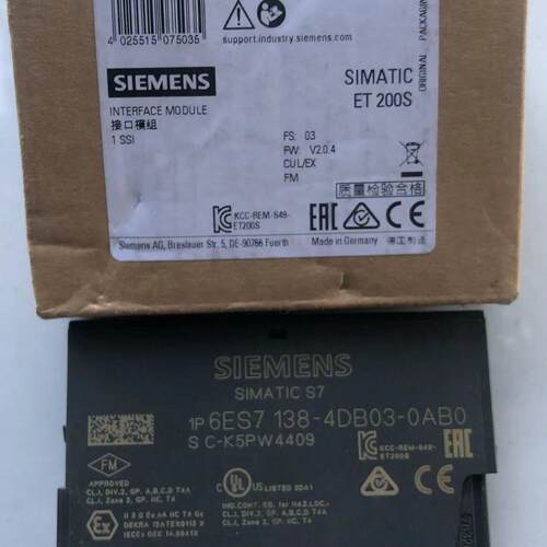 议价6ES7138-4DB03-0AB0 接口模块 ET200S 工控自动化模组维修