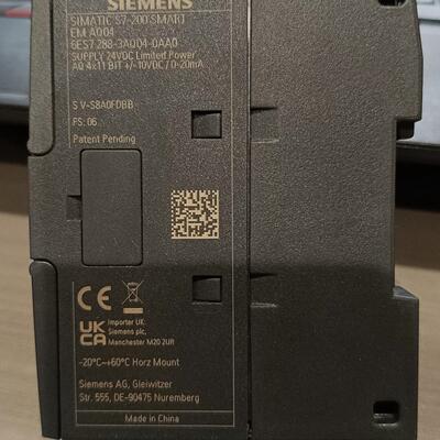 议价6ES7 288-3AQ04-0AA0 模拟量输模块 S7-200SMART EM AQ04维修