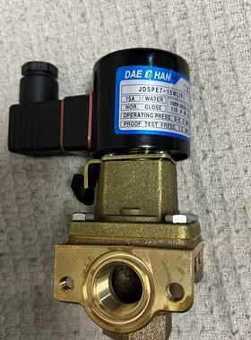 议价JDSPE7-15WLIPJ 电磁阀 DAE HAN 常闭水用工业控制元件维修
