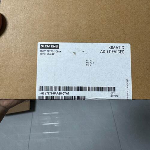 议价6ES7272-0AA30-0YA1 TD200文本显示器 工控自动化配件维修